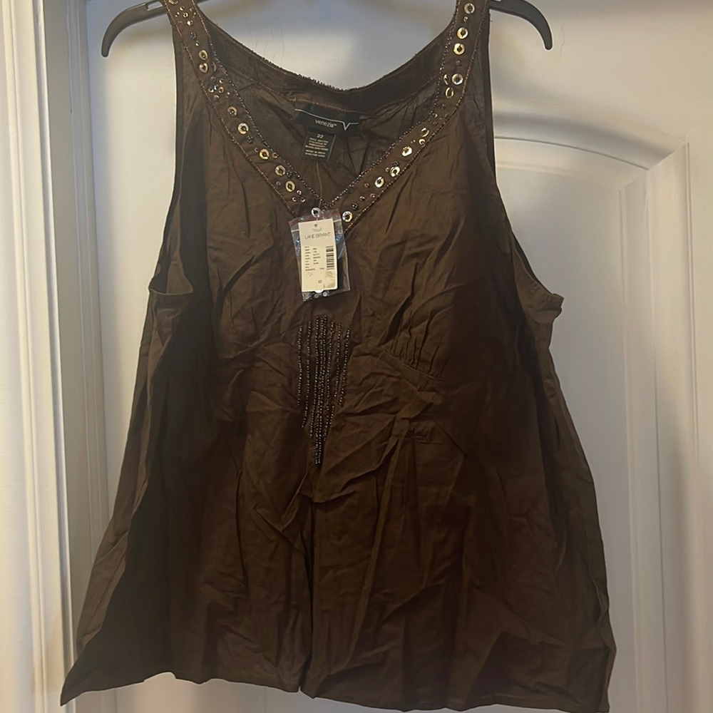 Venezia top in size 22, NWT